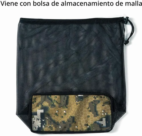 Vista 6 de BASSDASH Vadeadores transpirables ultraligeros para el pecho, pesca y caza, para hombres