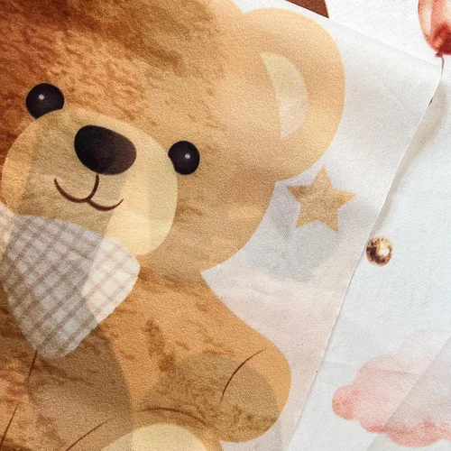 Vista 4 de Decoración de baby shower con texto en inglés «We Can Bearly Wait», 2 unidades, oso para baby shower, porche, letrero de revelación de género