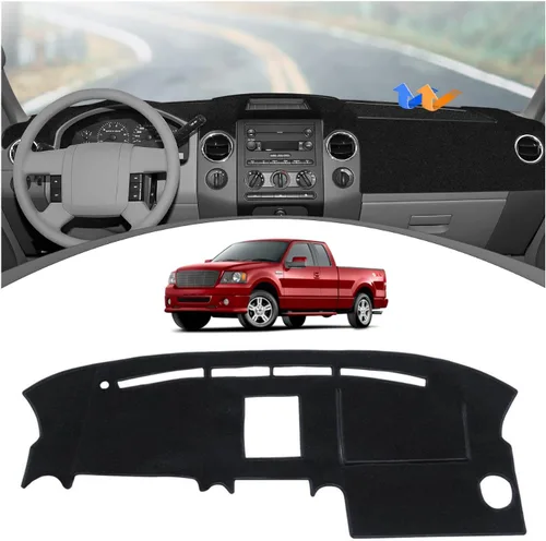 Vista 65 de FIILINES Cubierta para tablero Compatible con Mazda 3 2010-2013 Accesorios Tapete para tablero para Mazda 3 Accesorios Tapete para salpicadero