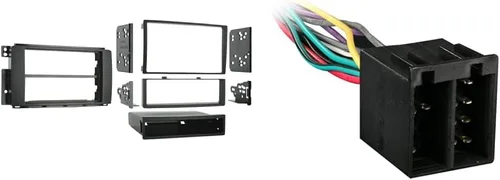 Vista 2 de Metra 99-8715 Kit de tablero de instalación doble DIN o DIN simple para 2008 en adelante Smart para dos Aftermarket radio conversion trim for your