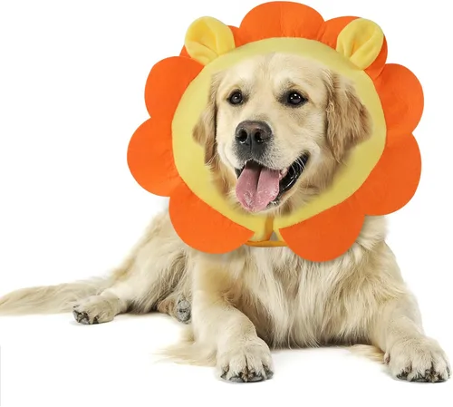Vista 15 de IEUUMLER Collar inflable de recuperación para perro, collar electrónico protector para el cuello, collar suave ajustable para perros y gatos después