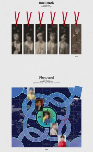 Vista 3 de A.C.E [호접지몽/HJZM : THE BUTTERFLY PHANTASY] 4th Mini Album 1ea CD+1p POSTER+52p Photo Book+1ea Book Mark+2ea Photo Card+1ea Sticker+TRACKING CODE