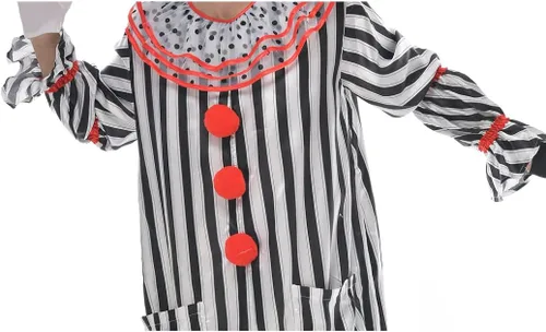 Vista 9 de FantastCostumes Disfraz de payaso para hombre Halloween carnaval fiesta terror cosplay
