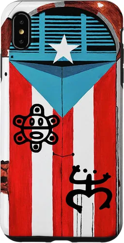 Vista 11 de Funda con diseño de bandera de Puerto Rico Coqui Sun Taíno, Boricua Pride Cover Case para iPhone 17