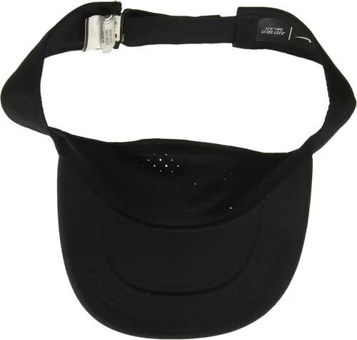 Vista 3 de Nike Visera Aerobill Negro/Blanco Talla única, Negro-negro