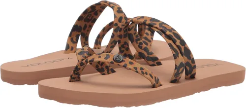 Vista 7 de Volcom Sandalias fáciles de poner para niñas grandes y grandes