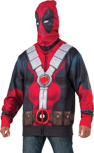Vista 2 de Rubies Deadpool - Sudadera con capucha para hombre