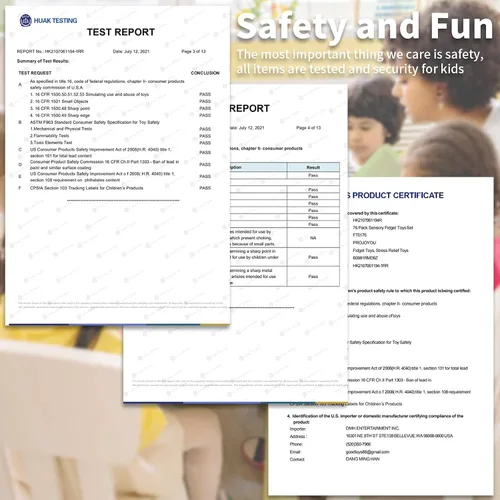 Vista 6 de 76 piezas Juego de juguetes sensoriales para aliviar el estrés, paquete antiansiedad, juguetes sensoriales para niños y adultos, paquetes