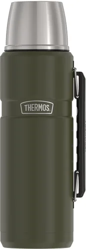 Vista 9 de Botella inoxidable para bebidas de 68 onzas líquidas, modelo King, de la marca Thermos, Acero inoxidable
