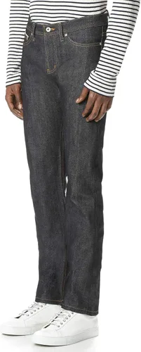 Vista 2 de Naked & Famous Denim Hombre extraño en orillo de sarga de mano izquierda