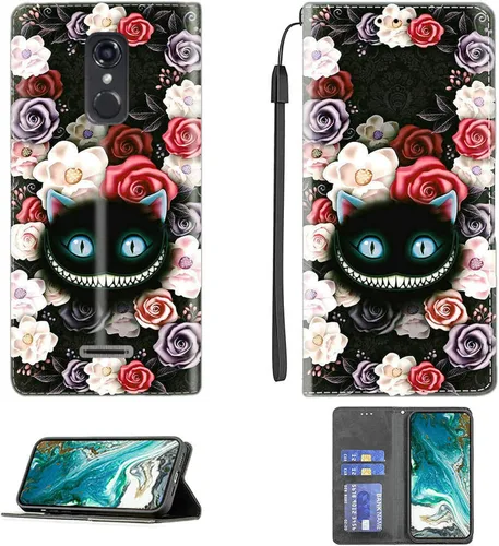 Vista 144 de Aroepurt Funda para UMIDIGI G1 Plus compatible con UMIDIGI G1 Plus Funda para teléfono Funda de piel sintética con función atril magnética CPT15
