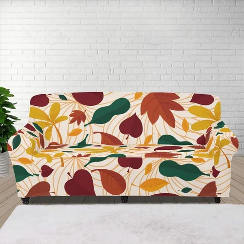 Vista 59 de Funda de sofá con diseño de árbol de bandera estadounidense para sofás y sofás, decoración navideña, funda antideslizante para sofá de 1 cojín