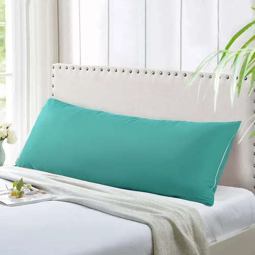 Vista 33 de Evolive - Funda de almohada corporal de microfibra ultra suave, fundas de almohada de 21 x 54 pulgadas con cierre de cremallera oculto