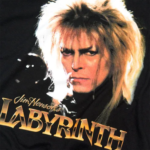 Vista 6 de Popfunk Classic Laberinto Jareth David Bowie T Shirt