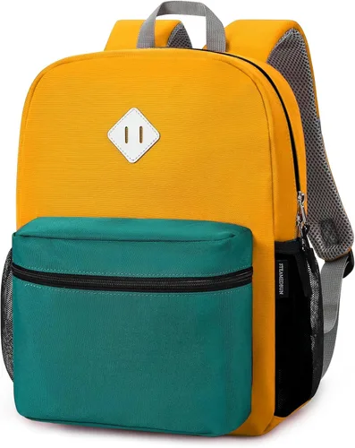 Vista 54 de Mochila para niños pequeños STEAMEDBUN para niños y niñas, mochila escolar para niños pequeños, Negro, 15 pulg., pequeña, Classic