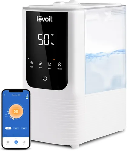Vista 5 de LEVOIT Core 300 - Filtro de repuesto para purificador de aire, filtro 3 en 1 y humidificadores para dormitorio y hogar, humidificador de aire