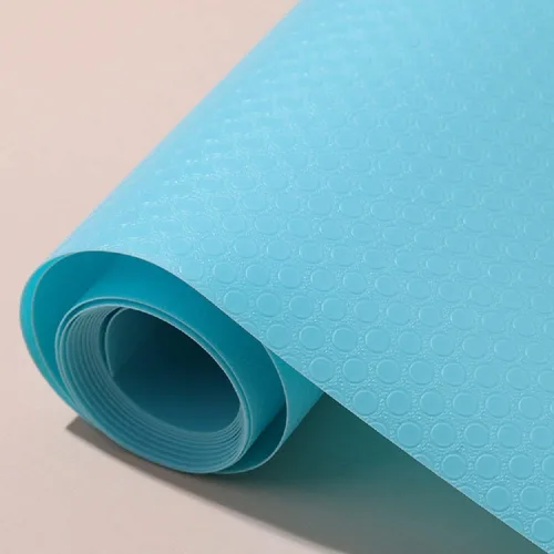 Vista 7 de Revestimiento para estantes, revestimientos de cajones para cocina, no adhesivo, resistente al agua, agarre fuerte, fácil de limpiar y recortar