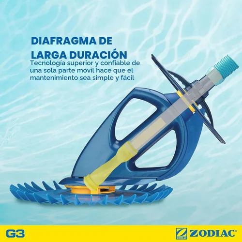 Vista 5 de Baracuda G3 W03000 Limpiador de succión automático avanzado de lados de piscina, NA