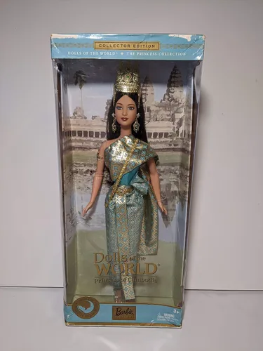 Vista 4 de Ninguna Muñecas del Mundo: Princesa de Camboya Barbie