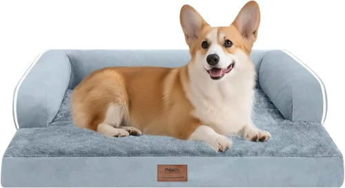 Vista 45 de Cama pequeña para perros y sofá para gatos, camas ortopédicas impermeables para perros pequeños, cama para gatos, sofá para mascotas cómodo
