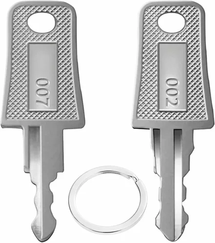 Vista 5 de 2 llaves de equipaje maestras 007 002 universal equipaje maleta para olvidado código de contraseña combinaciones de cerraduras de equipaje