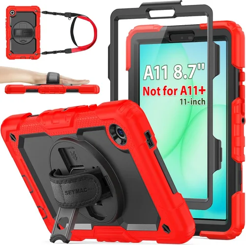 Vista 37 de SEYMAC stock Funda para Samsung Galaxy Tab A8 de 10.5 pulgadas, funda de protección contra caídas de cuerpo completo con protector de pantalla
