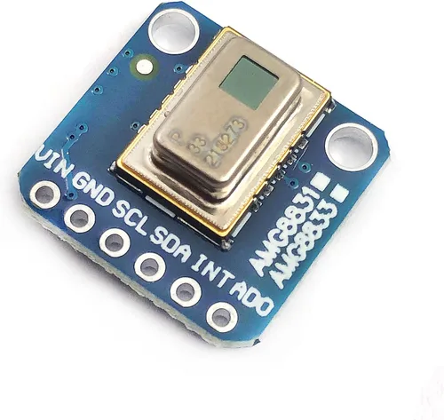Vista 8 de DEVMO AMG8833 88 IR Sensor de cámara térmica Breakout Imager Array Módulo de sensor de temperatura Grid-Eye 8x8 Módulo de cámara infrarroja Placa