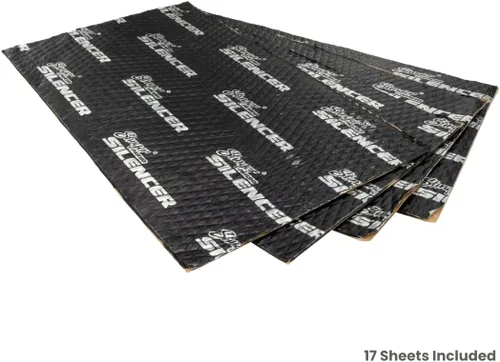 Vista 2 de Stinger Material Silenciador de Audio para Automóvil Insonorizante, Amortiguador de Ruido Automotriz, Alfombrilla de Butilo de Aluminio, 80 mil 18