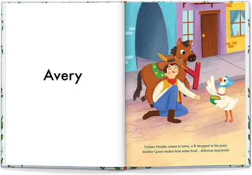 Vista 5 de My Very Own Nursery Rhymes - Personalized Children's Story Hardcover 9" x 11" I See Me!