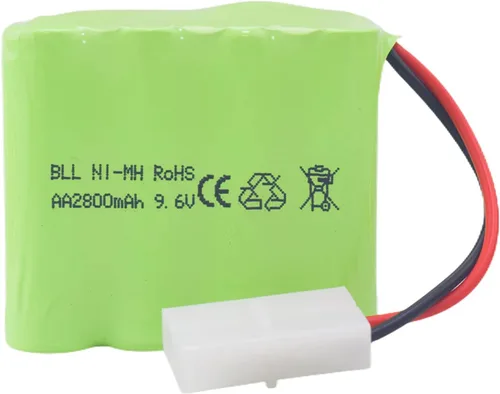 Vista 9 de AA 9.6V 2800mah RC Battery Pack con Tamiya plug con cable de carga USB para tanques de juguete Departamento de Ingeniería de cama plana