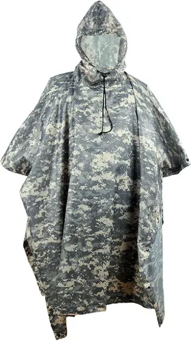 Vista 8 de MINUSE Impermeable impermeable Poncho al aire libre militar táctico impermeable camping senderismo trajes viaje paraguas lluvia
