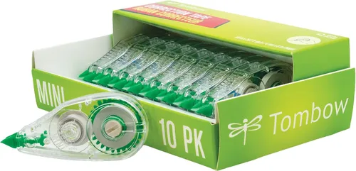 Vista 13 de Tombow Mono mini cinta correctora, Transparente Paquete de 10
