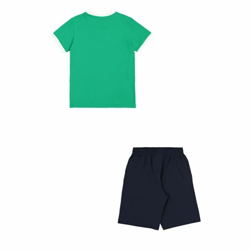 Vista 3 de Conjunto Deportivo para Niños Champion Verde limón