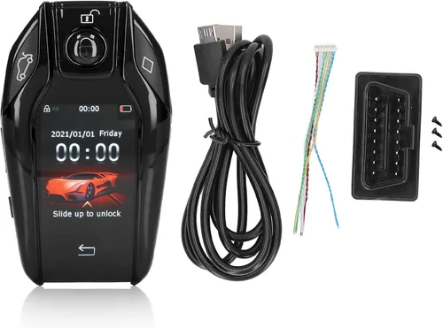 Vista 6 de TK800 - Llave de coche con control remoto inteligente, pantalla táctil LCD universal TK800+, entrada remota sin llave para todos los botones