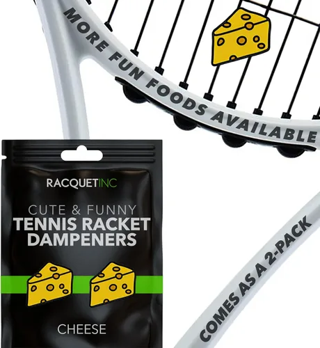 Vista 50 de Racquet Inc Regalos de Tenis - Amortiguadores de Vibración para Raqueta de Tenis - Absorbe Choques, Reduce la Vibración de las Cuerdas para Mejor