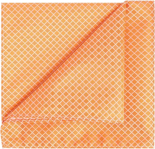 Vista 34 de KissTies Mens Checkered Tie Set Solid Color Festive Necktie + Pocket Square