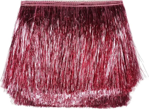 Vista 47 de YYCRAFT Fleco de Oropel de 1.75 pulgadas de Ancho Ribete de Oropel Guirnalda de Oropel Fleco para Disfraz de Baile Ribete con Efecto de Lámina