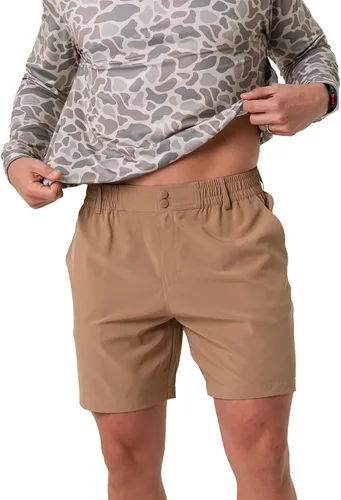 Vista 16 de Burlebo - Pantalones cortos para hombre Camuflaje clásico de ciervo