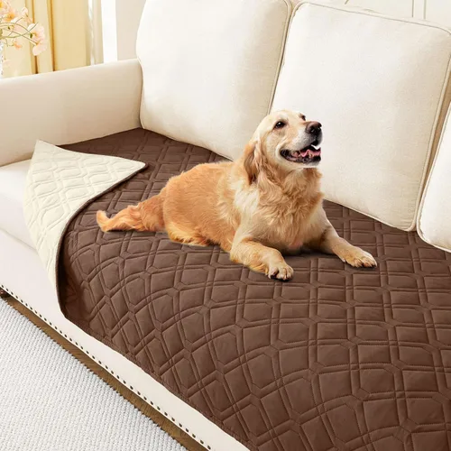 Vista 168 de hyha - Manta impermeable para cama de perro, mantas suaves para mascotas, funda impermeable para sofá para perros, fundas reversibles lavables