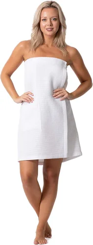 Vista 40 de Robe Direct Quick Dry, Lightweight Waffle Spa/Bath Wrap with Adjustable Closure & Elastic Top