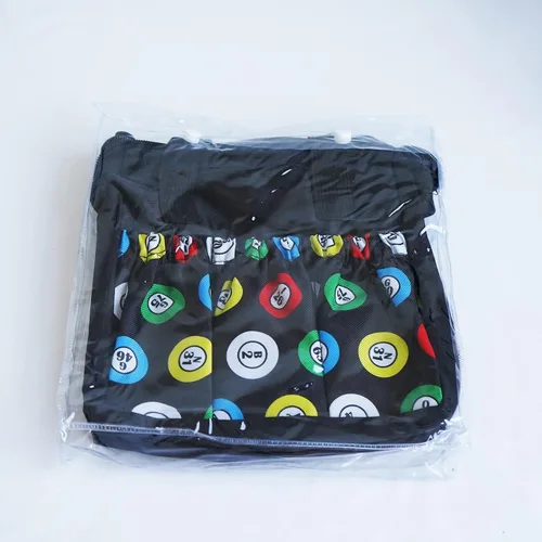 Vista 6 de Yuanhe Bolsas de Bingo Dauber con 6 Bolsillos Bolsa de Transporte Negra para Bingo