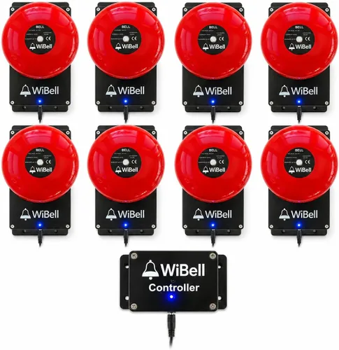 Vista 12 de Sistema de campana programable: basado en la web, sin suscripción, para sistemas de campana escolar, campanas de almacén y alertas de cambio