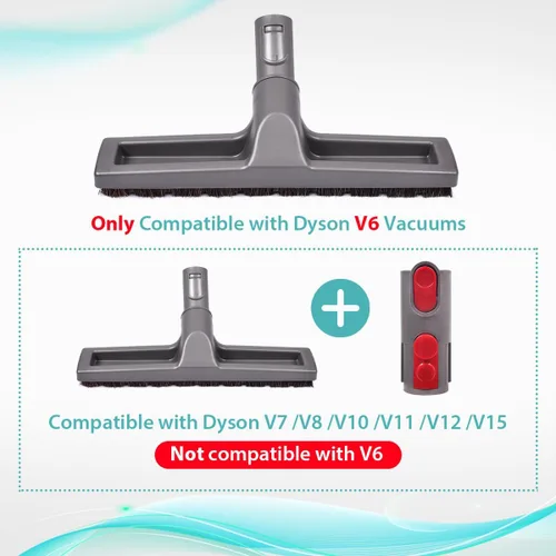 Vista 6 de KEEPOW V6 V7 V8 V10 V11 Herramienta de cepillo de fijación para Dyson, paquete de 9