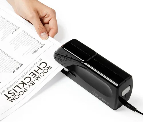 Vista 6 de OfficeGoods Liberty Pro - Engrapadora eléctrica, grapas resistentes de hasta 25 papeles, grapas estándar fáciles de cargar, funciona