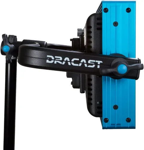 Vista 6 de Dracast Pro Series LED500 - Luz de video LED bicolor de 3200K - 5600K Regulable 0% - 100% CRI y TLCI 96+ Placa de batería de montaje en V