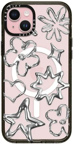 Vista 17 de CASETiFY Impact Funda para iPhone 15 [Probada contra Caídas de Grado Militar 4X / Protección contra Caídas de 8.2 pies / Compatible con Magsafe]