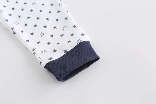 Vista 4 de Kiddiezoom Conjunto de 4 pantalones de algodón orgánico para bebé