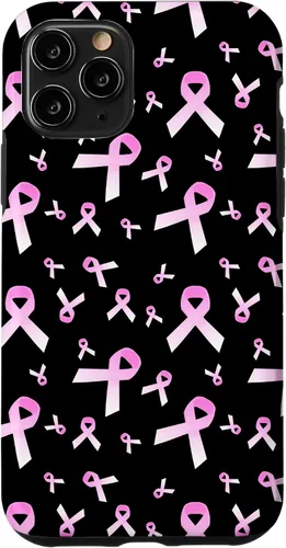 Vista 29 de Pink Ribbon Pattern Mestastatic Breast Cancer Awareness Case for iPhone 17