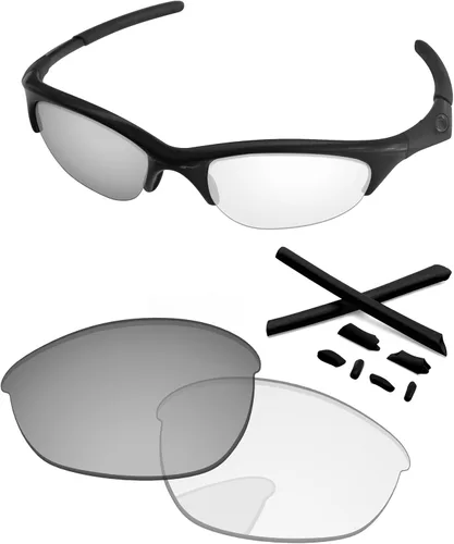 Vista 13 de Lentes de repuesto y kits de goma para gafas de sol Oakley Half Jacket 2.480 in 24K dorado