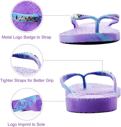 Vista 7 de Sandalias impermeables para mujer, ducha y agua antideslizantes para piscina y playa